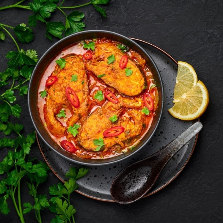 Fish curry