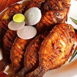Karimeen fish fry